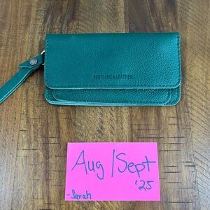 🆕 Portland Leather Goods Bacalar Lily Wristlet